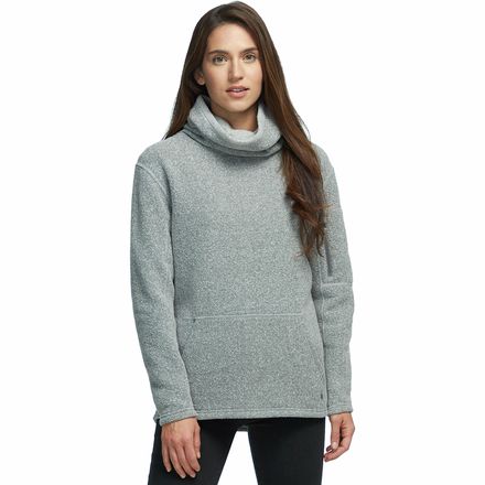 Smartwool - Hudson Trail Pullover Fleece Sweater - Women's - Light Gray