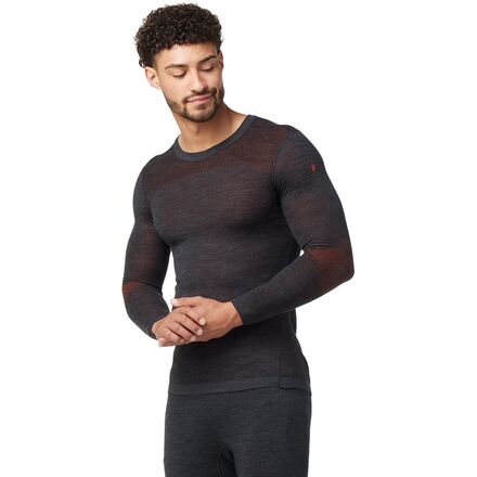 Smartwool - IntraKnit Merino 200 Crew Top - Men's - Charcoal Heather