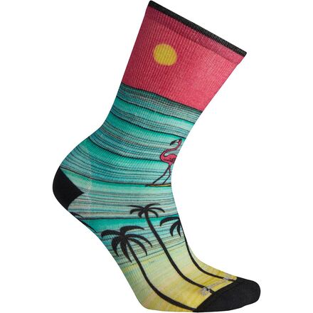 Smartwool - Curated Surfing Flamingo Crew Sock - Women's