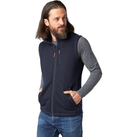 smartwool men's hudson trail fleece vest