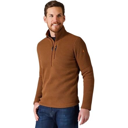 Smartwool - Hudson Trail Fleece 1/2-Zip Sweater - Men's - Acorn