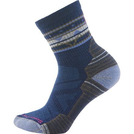 Performance Hike Lt Cushion Ethno Graphic Mid Crew - Women's