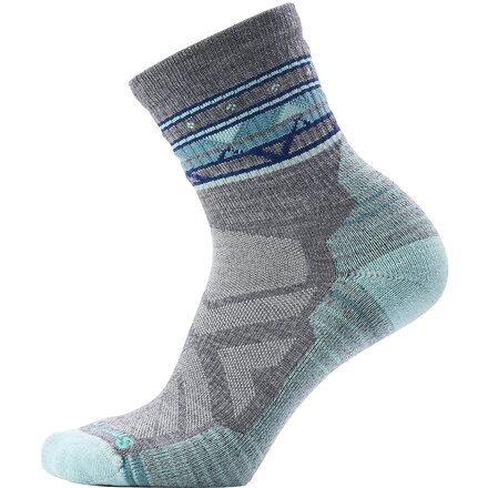Performance Hike Lt Cushion Ethno Graphic Mid Crew - Women's