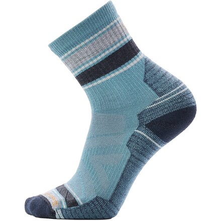 Performance Hike Light Cushion Striped Mid Crew Sock