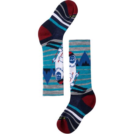 Smartwool - Wintersport Full Cushion Yeti Pattern OTC Sock - Kids'