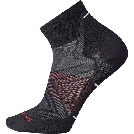 Smartwool - Run Zero Cushion Ankle Sock - Black