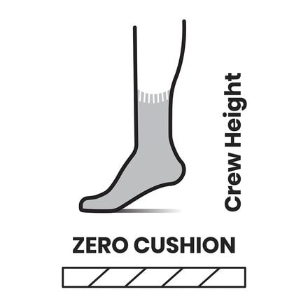 Smartwool - Cycle Zero Cushion Mountain Print Crew Sock - Women's