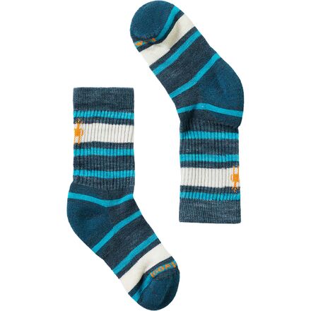 Smartwool - Hike Light Cushion Striped Crew Sock - Kids'