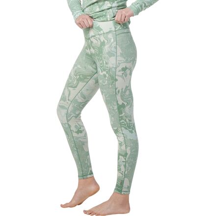 Smartwool - Classic Thermal Merino Base Layer Pattern Bottom - Women's - Jade Marble
