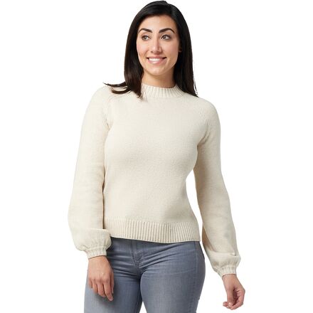 Smartwool - Cozy Lodge Bell Sleeve Sweater - Women's - Natural Heather
