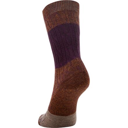 Smartwool - Everyday Color Block Cable Crew Sock - Women's