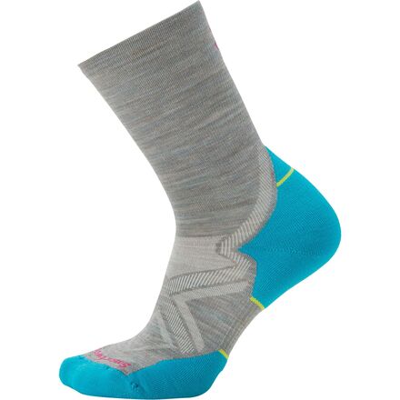 Smartwool - Run Cold Weather Targeted Cushion Crew Sock - Women's - Lunar Gray