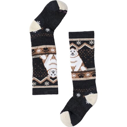 Smartwool - Wintersport Full Cushion Polar Bear Pattern OTC Sock - Kids'
