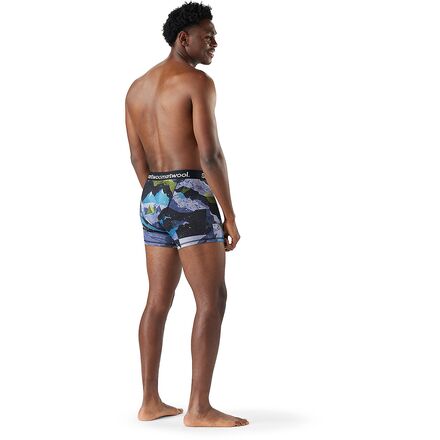 Smartwool - Merino Print Boxer Brief - Men's