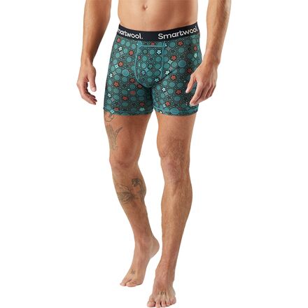 Merino Print Boxer Brief - Men's