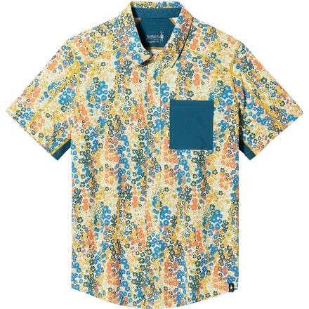 Smartwool - Printed Short-Sleeve Button Down Shirt - Men's
