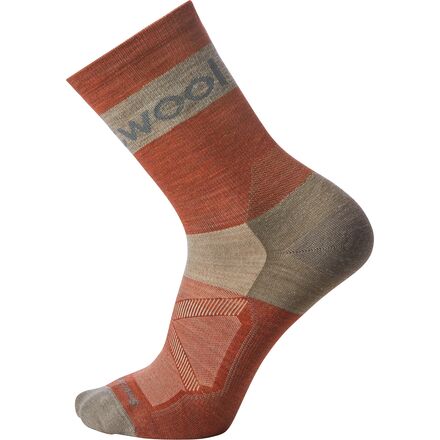 Smartwool - Bike Zero Cushion Stripe Crew Sock - Picante