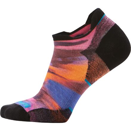 Run Targeted Cushion Brushed Print Low Ankle Sock - Women's