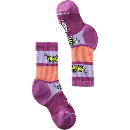 Smartwool - Hike Full Cushion Garden Bugs Pattern Crew Sock - Kids'