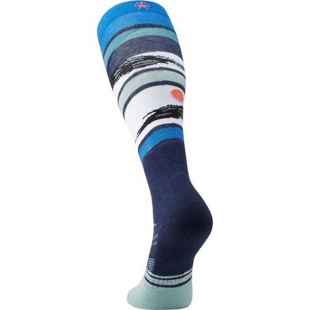 Smartwool - Ski Full Cushion Midnight Ski Pattern OTC Sock