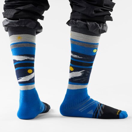 Smartwool - Ski Full Cushion Midnight Ski Pattern OTC Sock