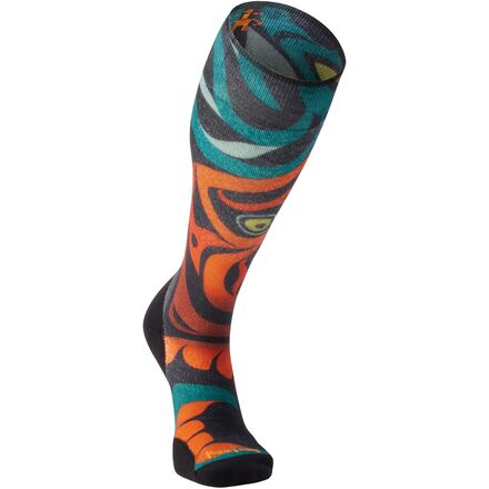 Smartwool - Ski Targeted Cushion Trickster Print OTC Sock