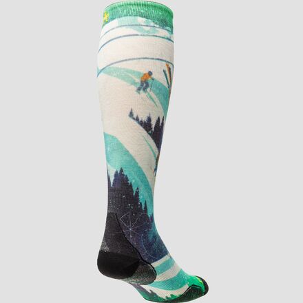Smartwool - Ski Zero Cushion Ski Day Print OTC Sock