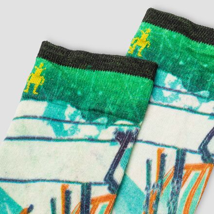 Smartwool - Ski Zero Cushion Ski Day Print OTC Sock
