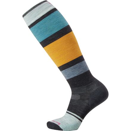 Smartwool - Snowboard Targeted Cushion  Extra Stretch OTC Sock - Women's - Charcoal