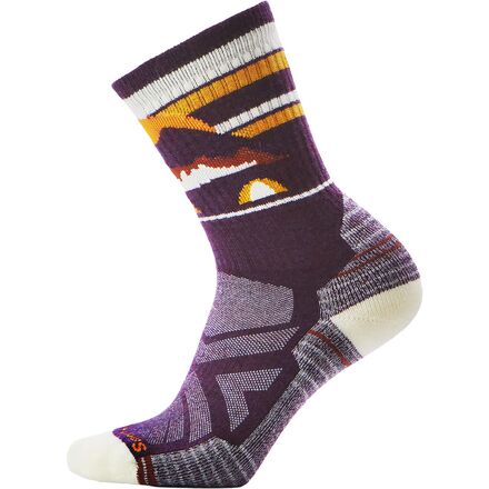 Hike Light Cushion Mountain Moon Crew Sock - Women's