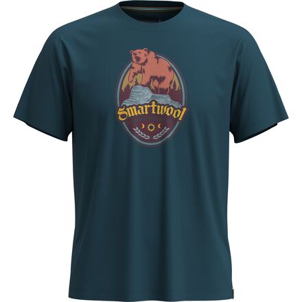 Smartwool Bear Attack Graphic Short-Sleeve T-Shirt - Clothing