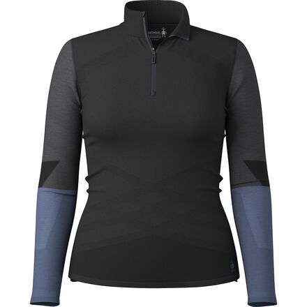 Smartwool - Intraknit Thermal Merino Colorblock 1/4-Zip Top - Women's