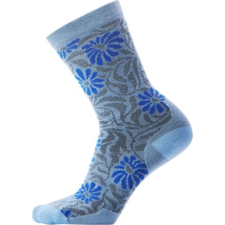 Everyday Floral Crew Sock