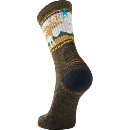 Smartwool - Hike Light Cushion Mountain Moose Crew Sock - Men's