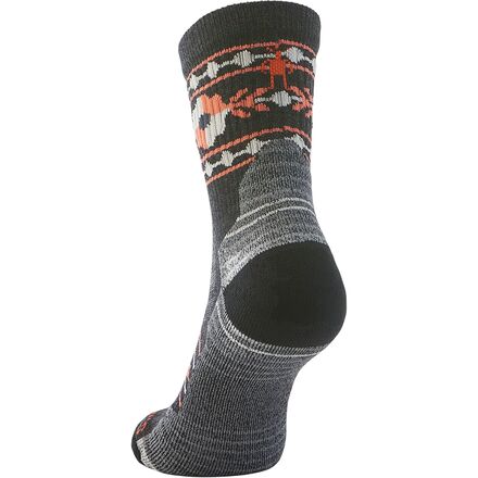 Smartwool - Hike Light Cushion Retro Floral Mid Crew Sock - Women's