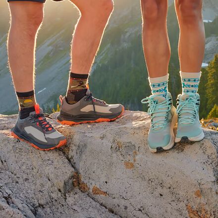 Smartwool - Hike Light Cushion Soaring Print Mid Crew Sock - Men's