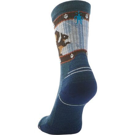 Smartwool - Hike Light Cushion Squirrely Print Crew Sock - Women's