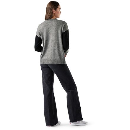 Smartwool - Edgewood Colorblock Crew Sweater - Women's