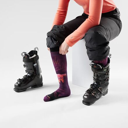 Smartwool - Ski Full Cushion Alpine Auroras OTC Sock - Women's