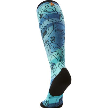 Smartwool - Ski Targeted Cushion Topo Treasures Print OTC Sock - Women's