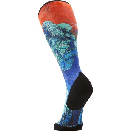 Smartwool - Ski Targeted Cushion Winter Haze Print OTC Sock - Men's