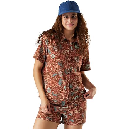Everyday Short-Sleeve Button Down - Women's