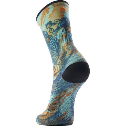 Smartwool - Bike Zero Cushion Rugged Ride Print Crew Sock