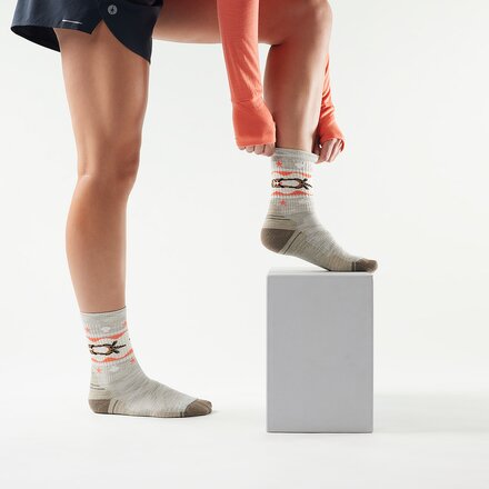 Smartwool - Hike Light Cushion Otter Float Crew Sock - Women's