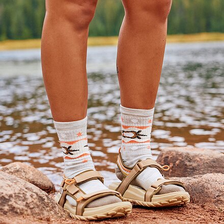 Smartwool - Hike Light Cushion Otter Float Crew Sock - Women's