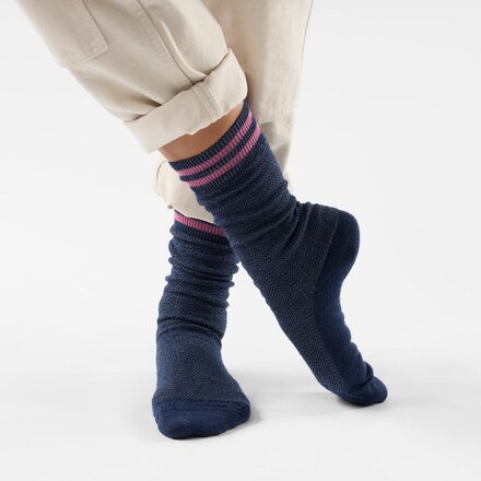 Smartwool - Everyday Courtside Texture Tall Crew Sock - Women's