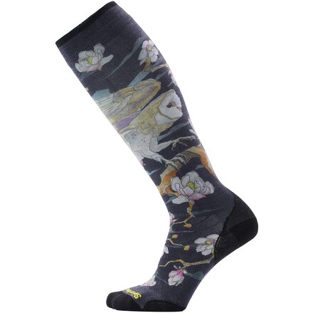 Ski Zero Cushion Nightwatcher Print OTC Sock - Women's