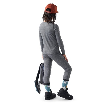 Smartwool - Classic Merino Blend Base Layer Crew Top - Kids'