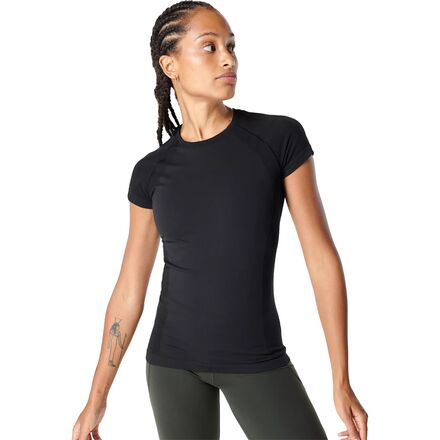 Sweaty Betty - Athlete Seamless Workout T-Shirt - Women's - Black