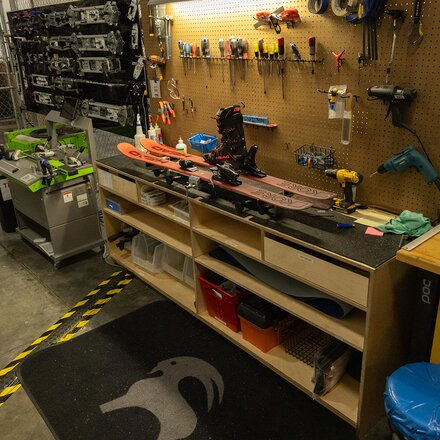Ski Mounting - No Mount